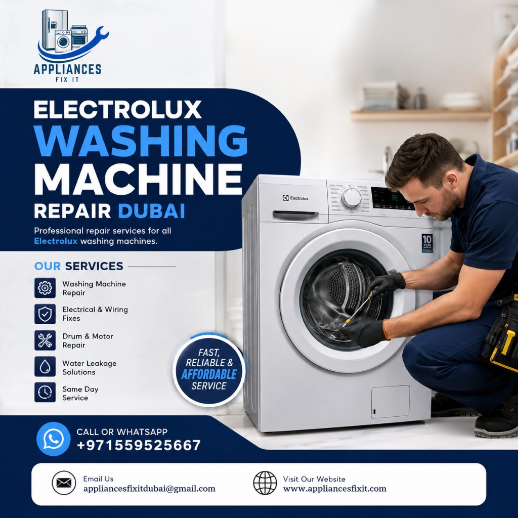 Electrolux washing Machine repair Dubai