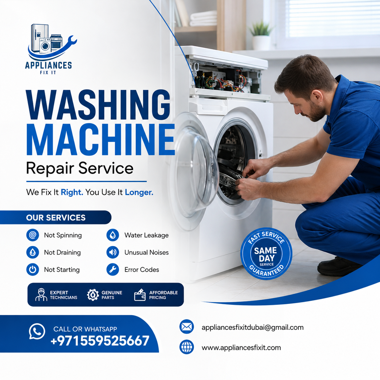 Washing machine Repair service