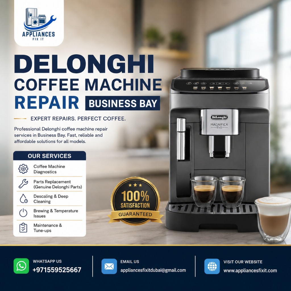 Delonghi Coffee Machine Repair Business Bay