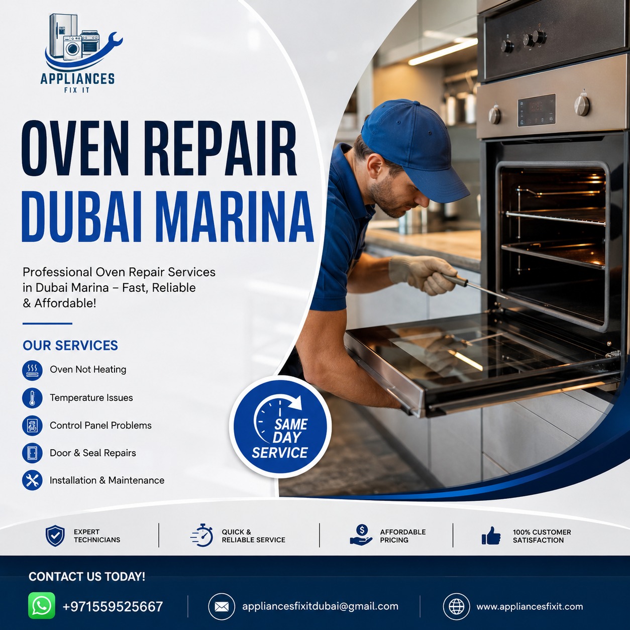 Oven Repair Dubai Marina
