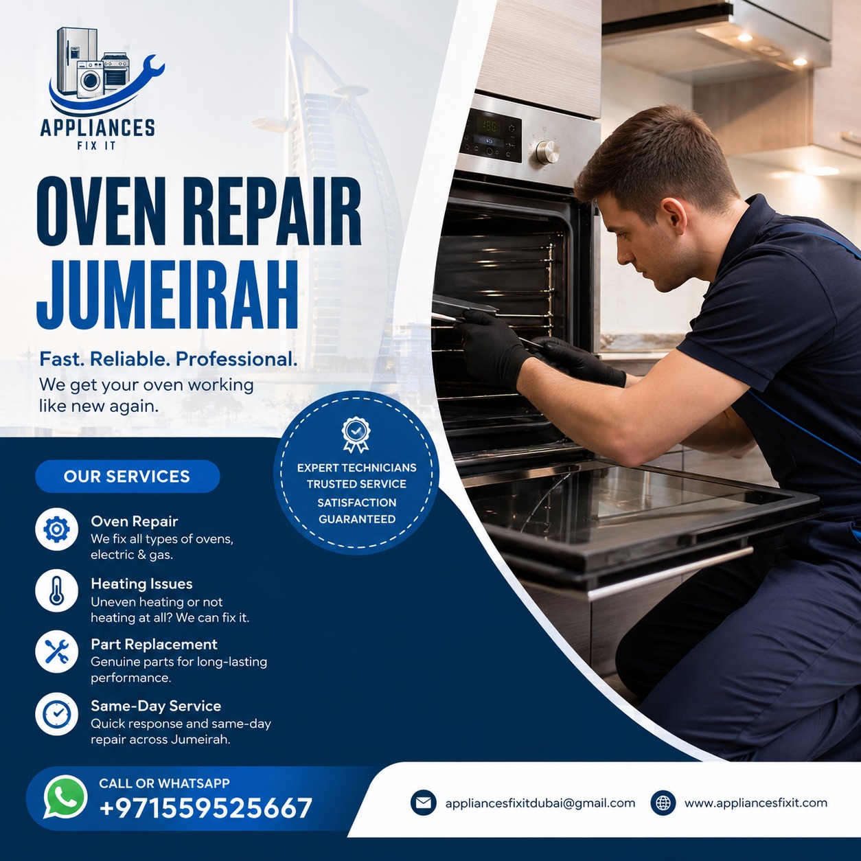 Oven Repair Jumeirah