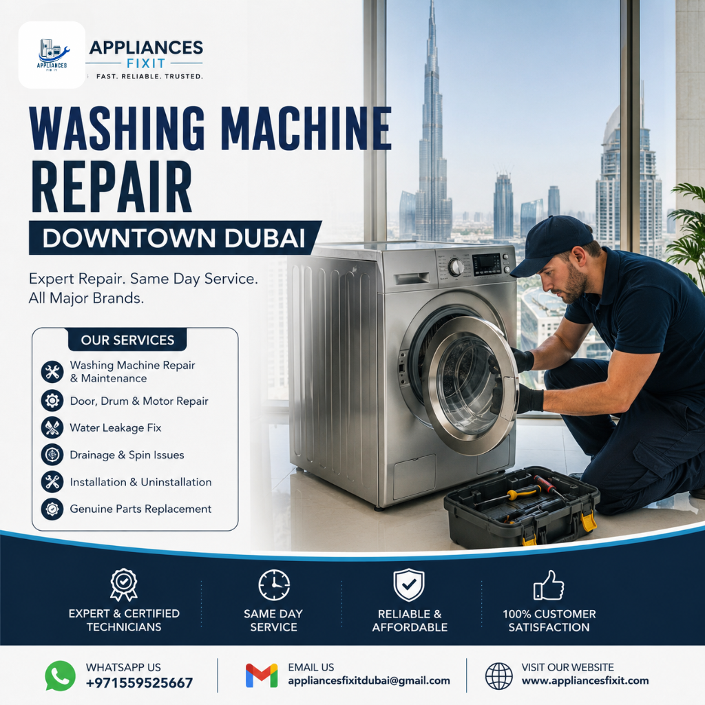 Washing Machine Repair Downtown Dubai