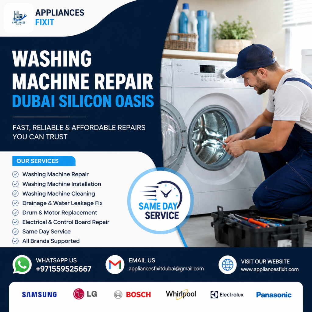Washing Machine Repair Dubai Silicon Oasis