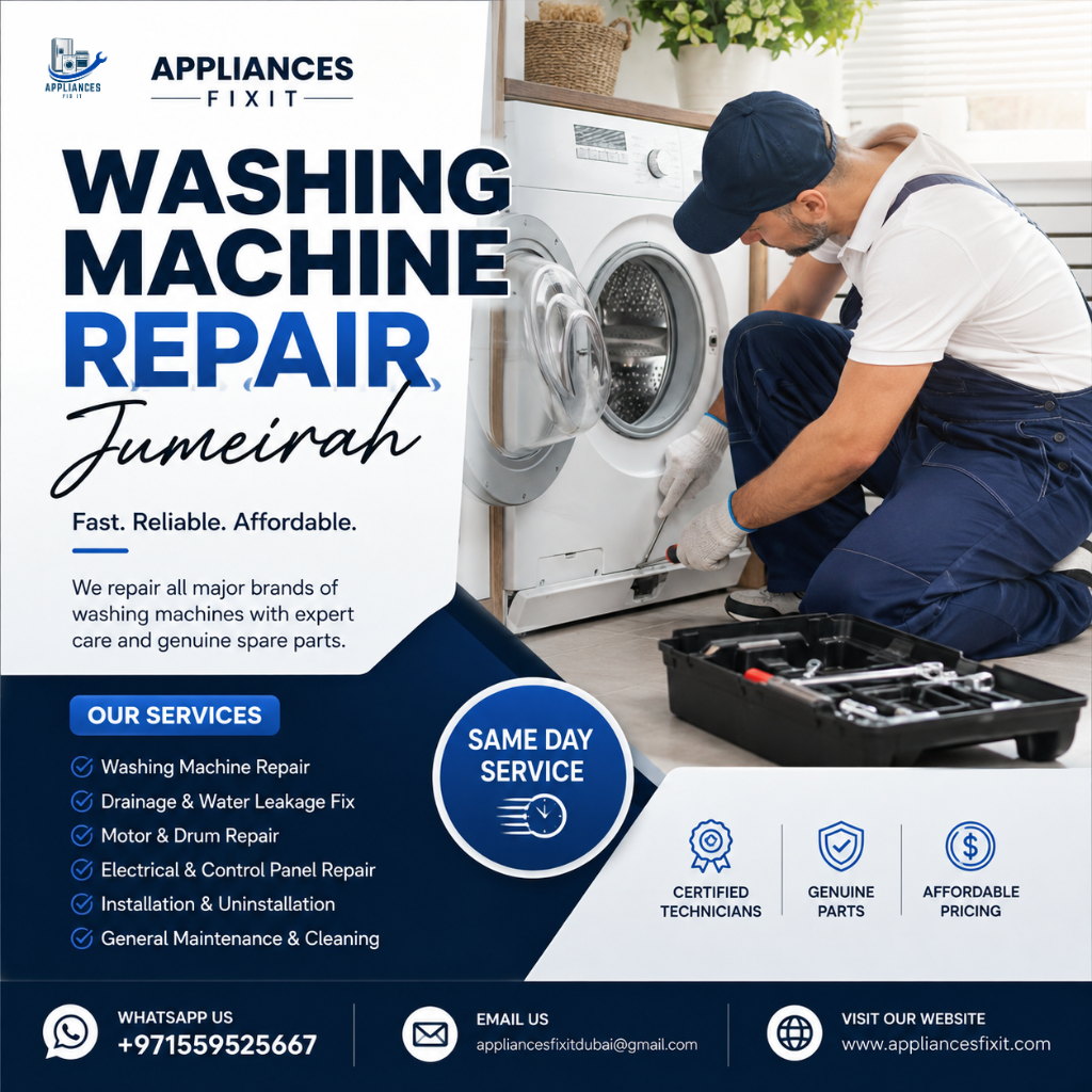 Washing Machine Repair Jumeirah