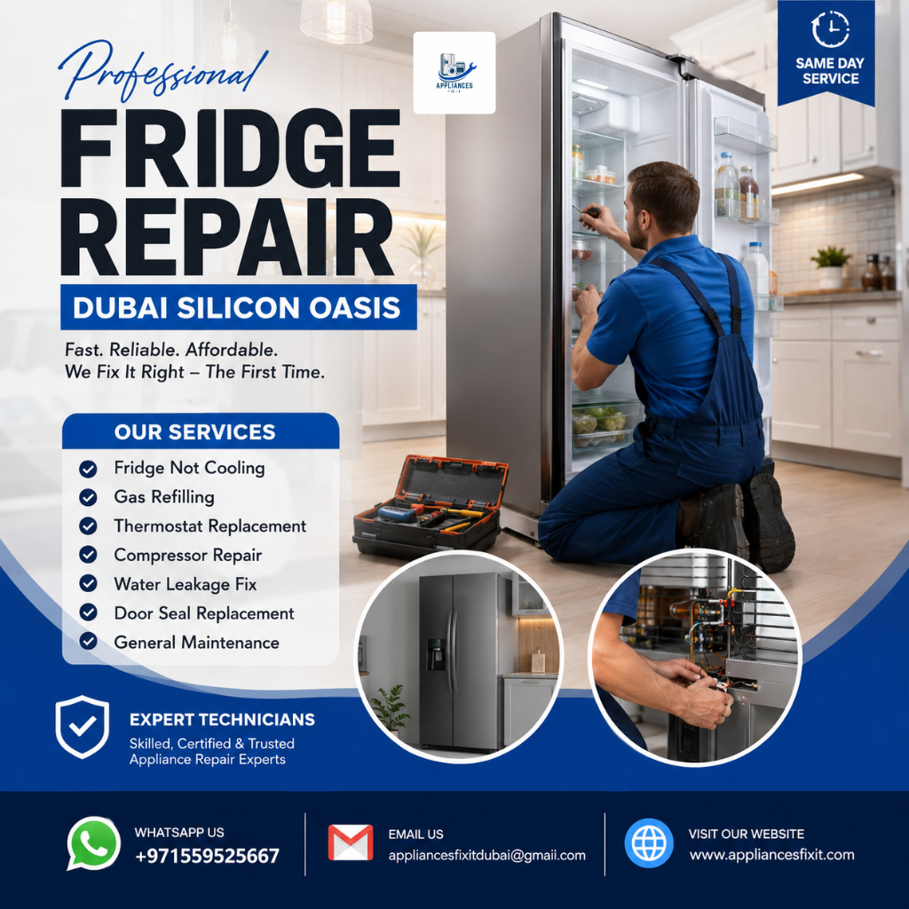 Fridge Repair Dubai Silicon Oasis