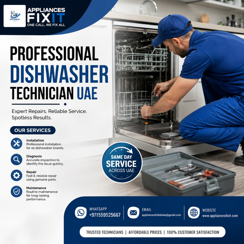 Professional Dishwasher Technician UAE