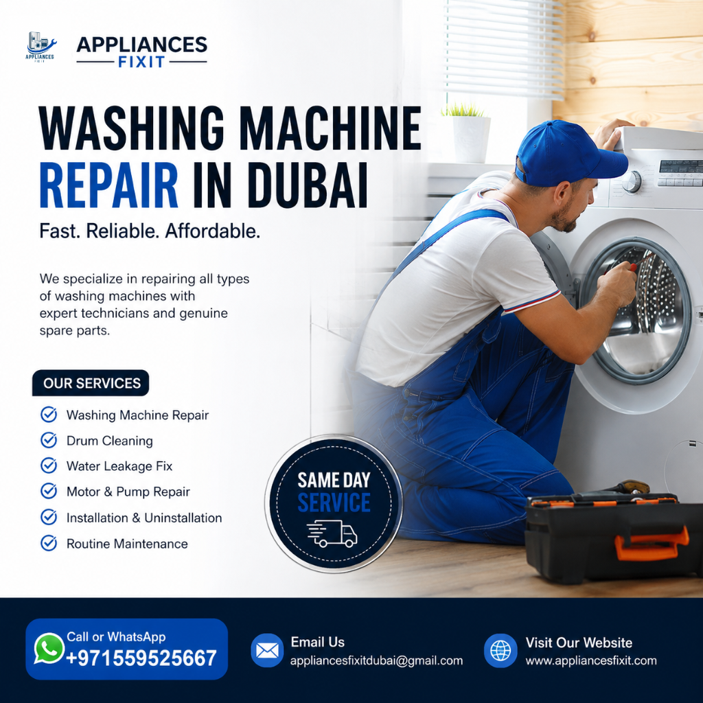 Washing Machine Repair in Dubai